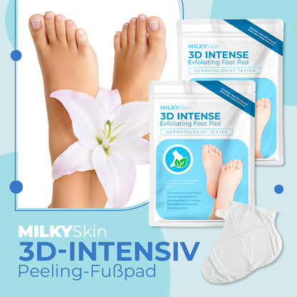 MilkySkin 3D-Intensiv-Peeling-Fußpad