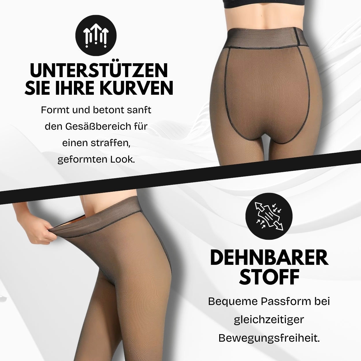 🎄Weihnachts-Specials - Superwarme Damen-Leggings