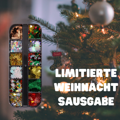 🎄Weihnachtspailletten für DIY-Kunstharz-Anhänger-Bausätze